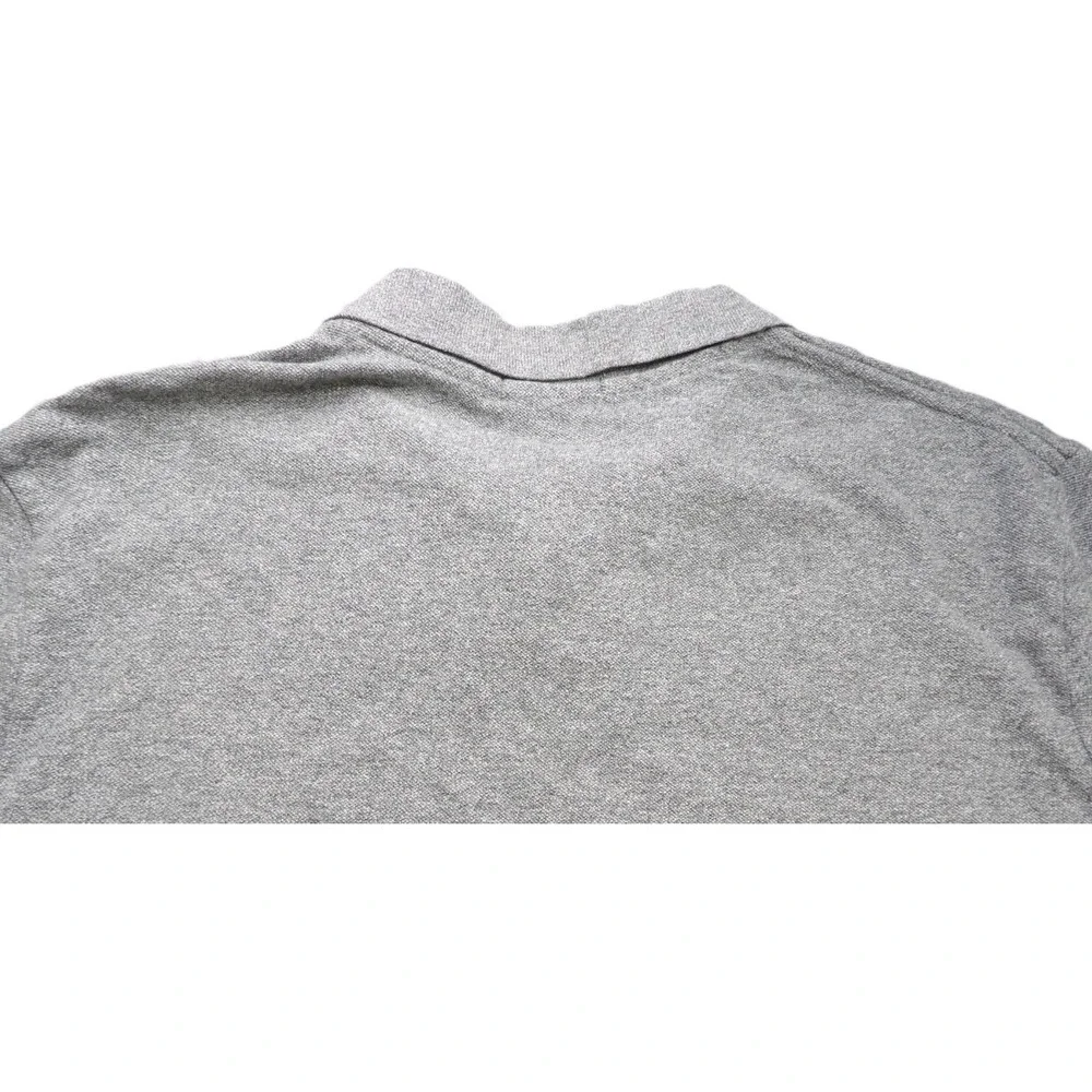 Polo by Ralph Lauren Light Gray Short Sleeve Polo Shirt with Pony Logo